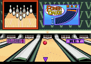 Boogie Woogie Bowling screenshot 3 for Sega Mega Drive